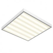 Светодиодный светильник "ВАРТОН" офисный встраиваемый 595*595*50 мм 54 ВТ 4000К с функцией аварийного освещения класс защиты IP40