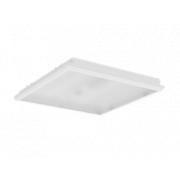 Светодиодный светильник "ВАРТОН" тип кромки Microlook BE (Silhouette 15) 593*593*60мм 36 ВТ 6500К с функцией аварийного освещения