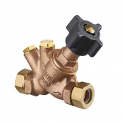 Вентиль запорный Oventrop Hydrocontrol ATR - Ду20 (НГ/НГ, PN16, с отверстиями для измерений)