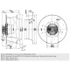 Вентилятор Ebmpapst R3G630-AA08-03 центробежный EC
