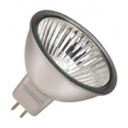 Лампа галогенная Foton MR16 HRS51 SL 50W 220V GU5,3 JCDR отражатель silver/серебристый