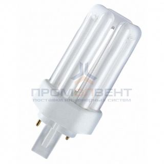 Лампа Osram Dulux T Plus 26W/41-827 GX24d-3 теплая