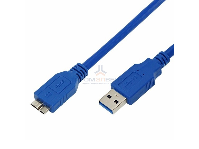 шнур штекер USB A 3.0- штекер micro USB 3.0 1,5м