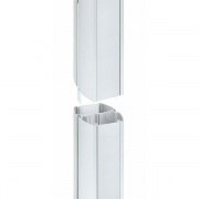 Удлинитель колонны ALK7200, 1 м, алюминий