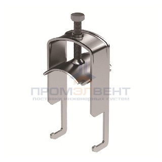 Держатель кабельный  для крепления к профилю, д. 44-50