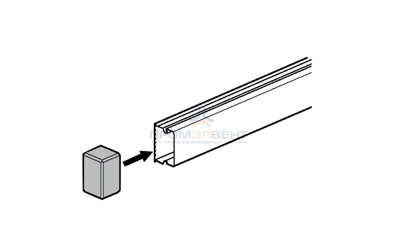 Заглушка 15x10мм Legrand METRA