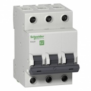 Автоматический выключатель Schneider Electric EASY 9 3П 16А B 4,5кА 400В (автомат)