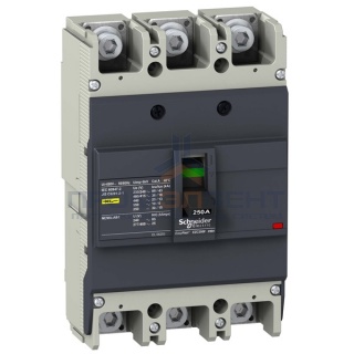 Автоматический выключатель Schneider Electric EZC250F 250A 18 кА/400В 3П3Т (автомат)