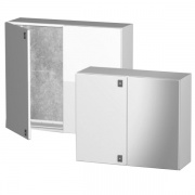 Навесной металлический влагозащищенный шкаф DKC CE IP55 600х800х300мм двухдверный с монтажной платой