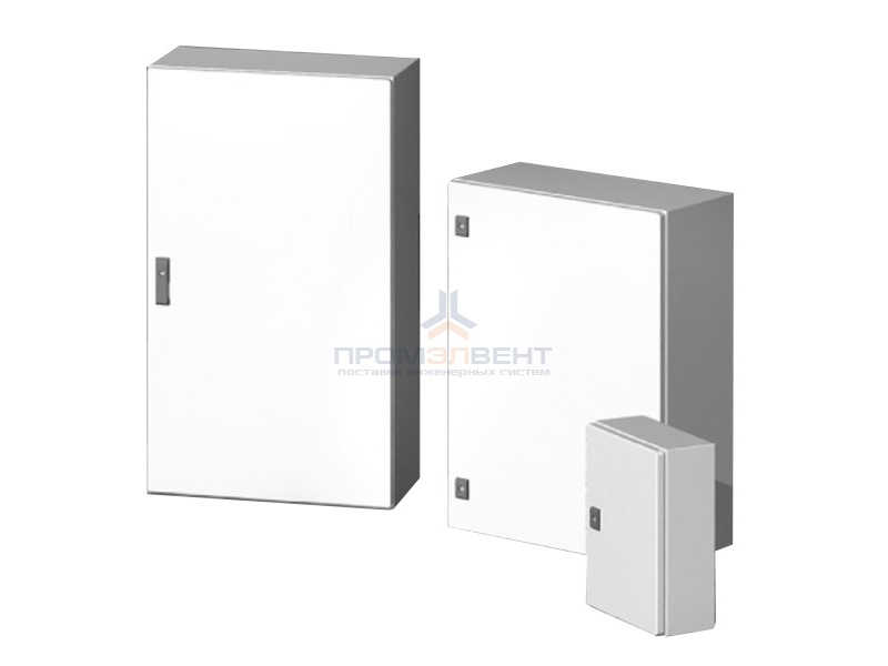 Навесной металлический влагозащищенный шкаф DKC CE IP66 300x400x150мм с монтажной платой