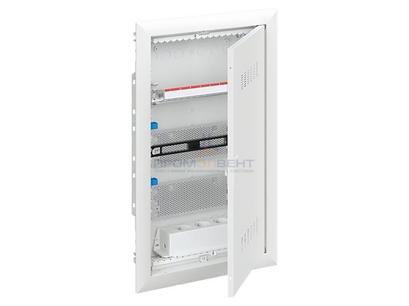 Шкаф мультимедийный с дверью с вентиляционными отверстиями UK636MV (3 ряда)