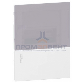 Бокс встраиваемый Schneider Electric Mini Pragma 6 модулей с дымчатой дверью с клемниками N+PE