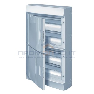 Влагозащищенный настенный бокс ABB Mistral65 72М непрозрачная дверь без клеммного блока