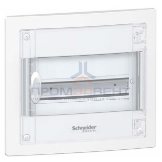 Щит встраиваемый Schneider Electric Pragma (1х13) 13 модулей с прозрачной дверью с клемниками N+PE