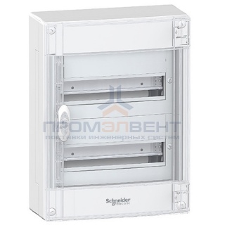 Щит навесной Schneider Electric Pragma (2х13) 26 модулей с прозрачной дверью с клемниками N+PE