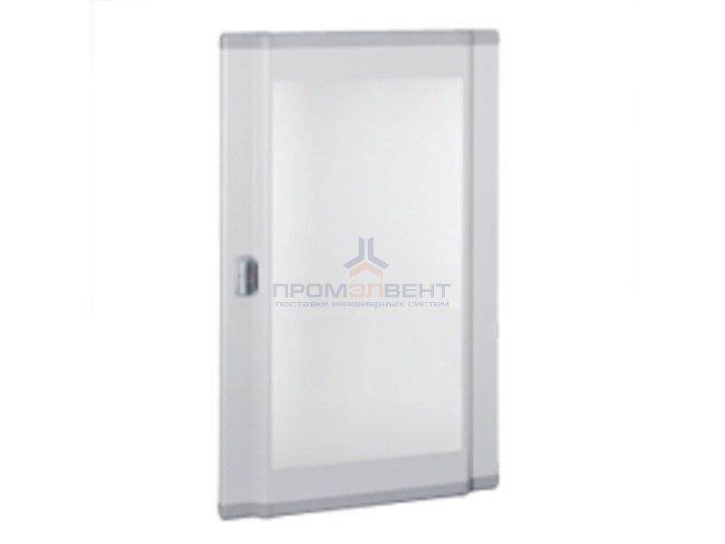 Дверь со стеклом выгнутая для шкафов Legrand XL3 160-400 высотой 900мм 5 реек