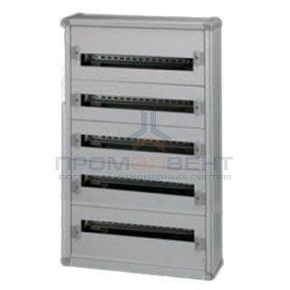 Шкаф металлический Legrand XL3 160 накладной на 120 (5х24) модулей с шиной без двери
